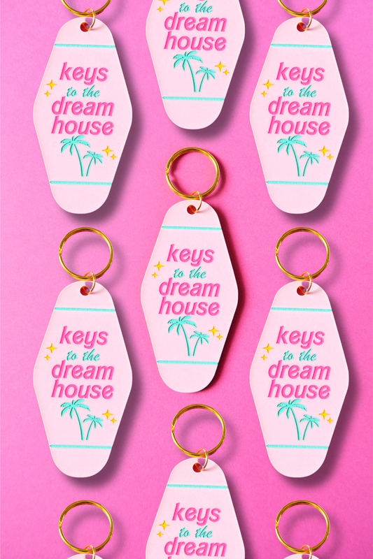 Dream House Keychain
