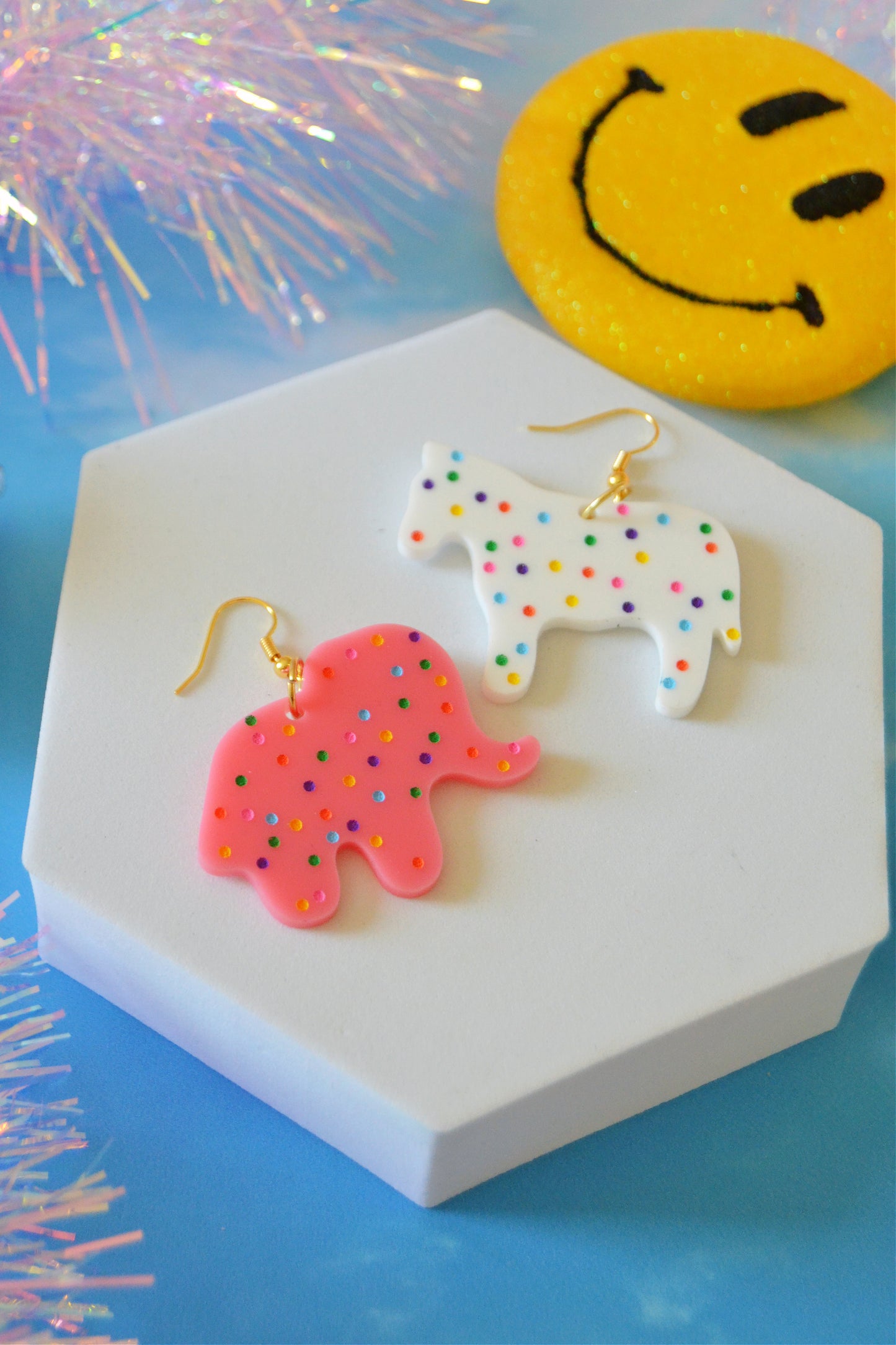 Circus Cookie Earrings