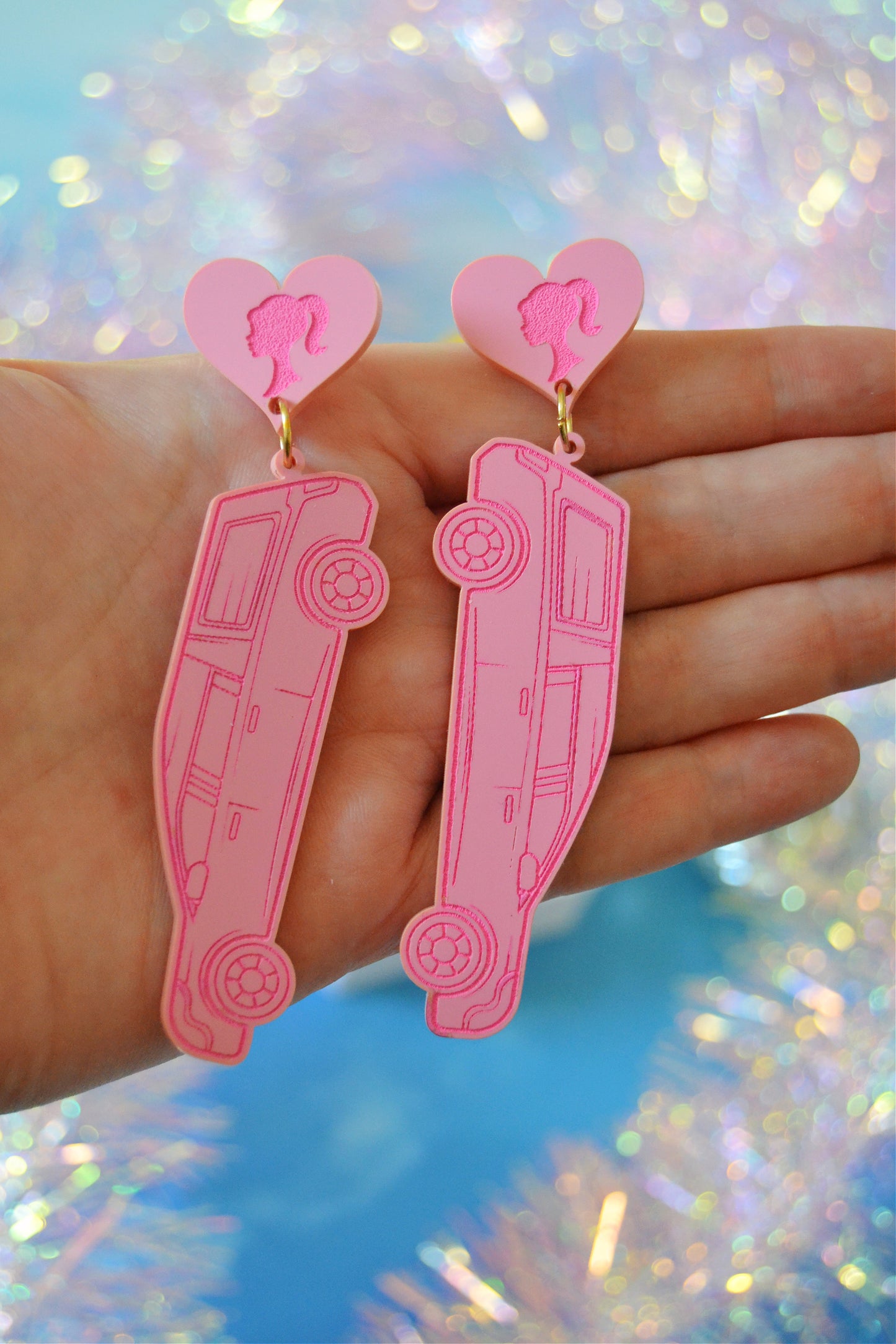 Barbie Dream Hearse Earrings