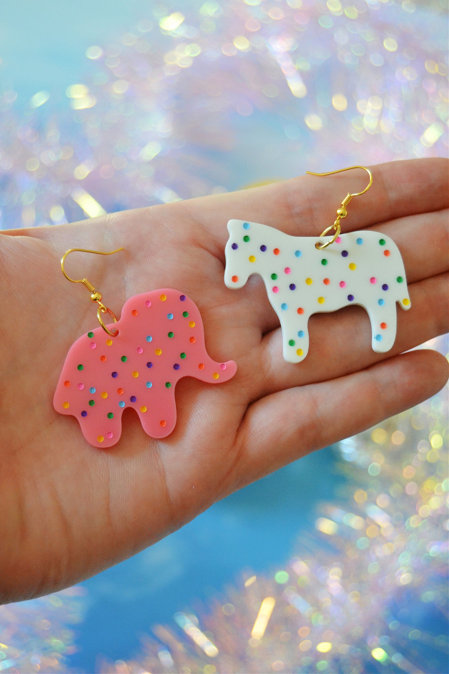 Circus Cookie Earrings