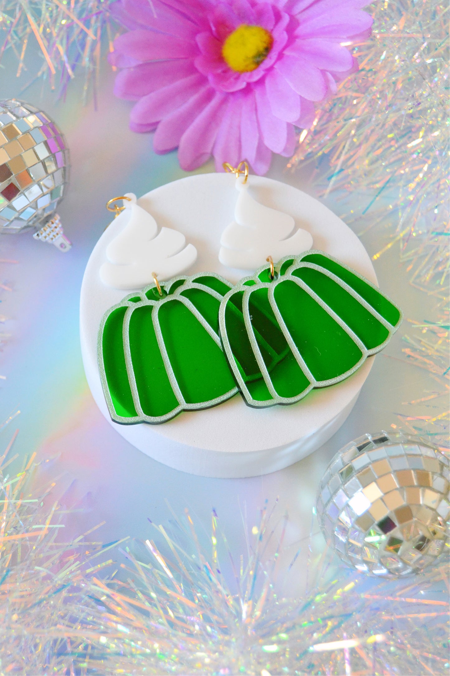 Grandma's Jello Mold Earrings