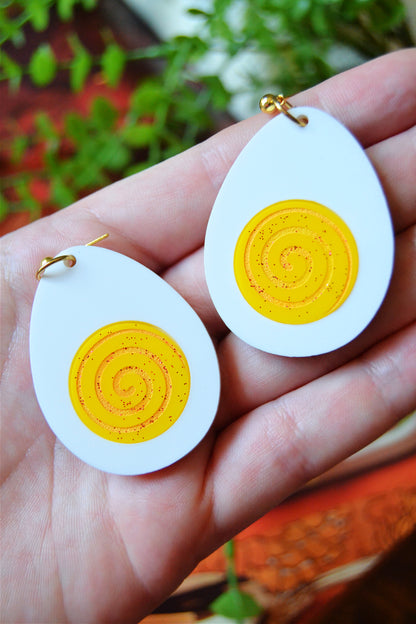 Deviled Egg Earrings