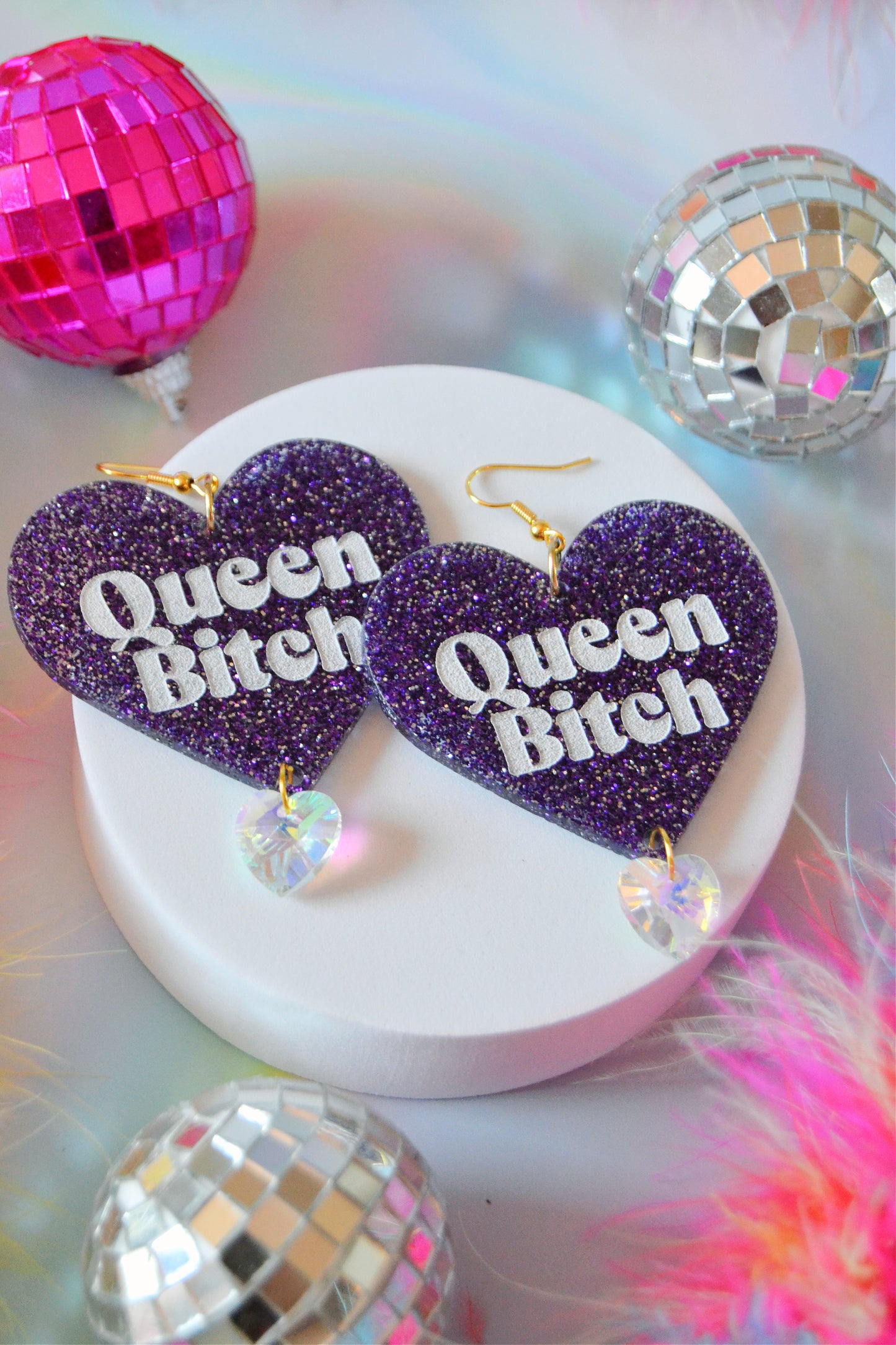 Queen Bitch Earrings