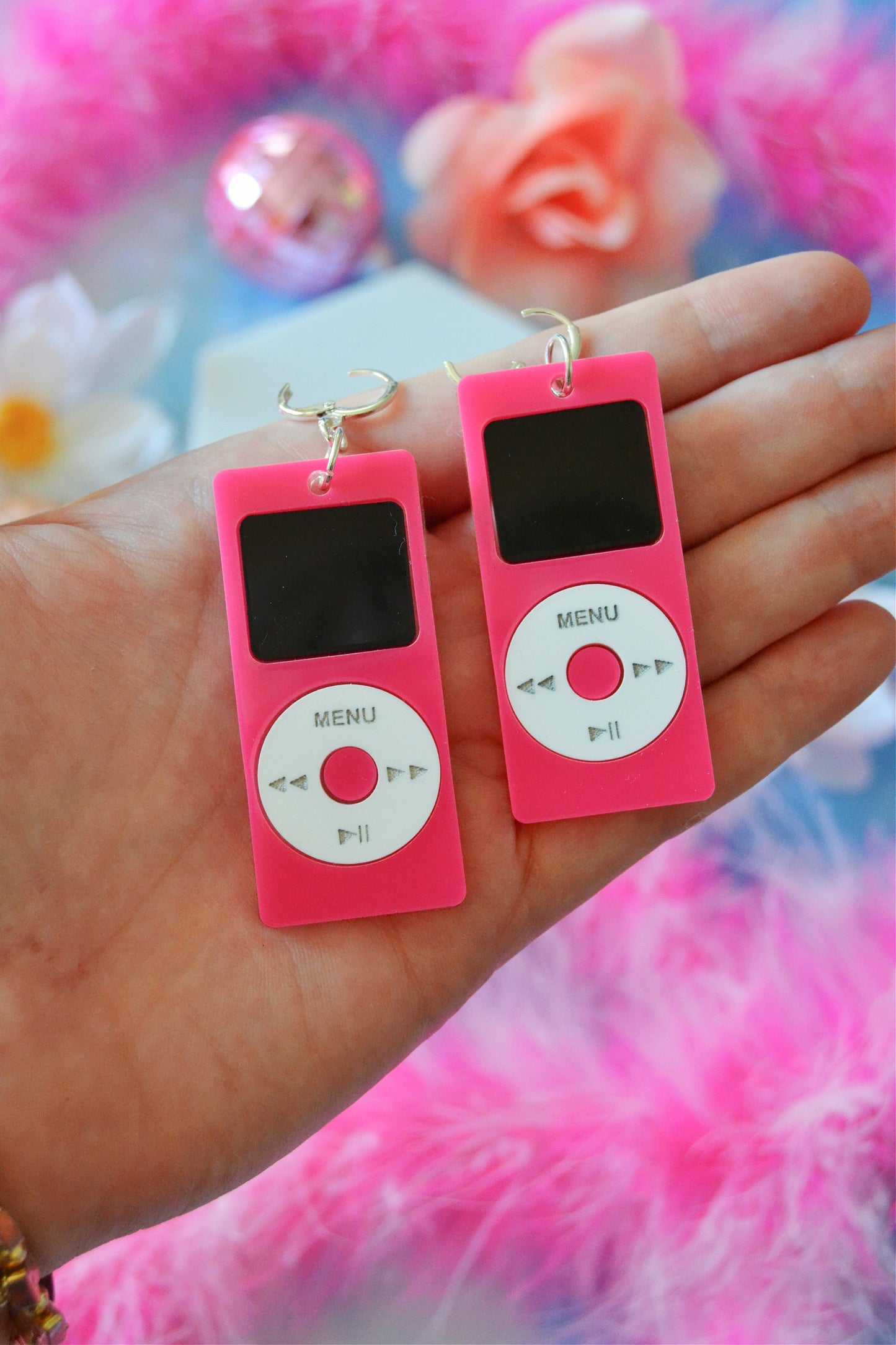 Music Player Earrings