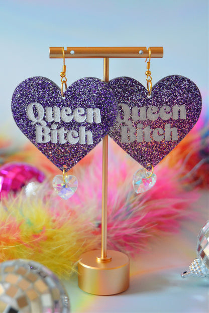 Queen Bitch Earrings