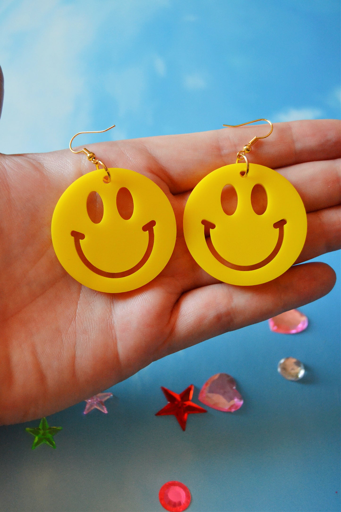 Rebel Everyday Smiley Earrings