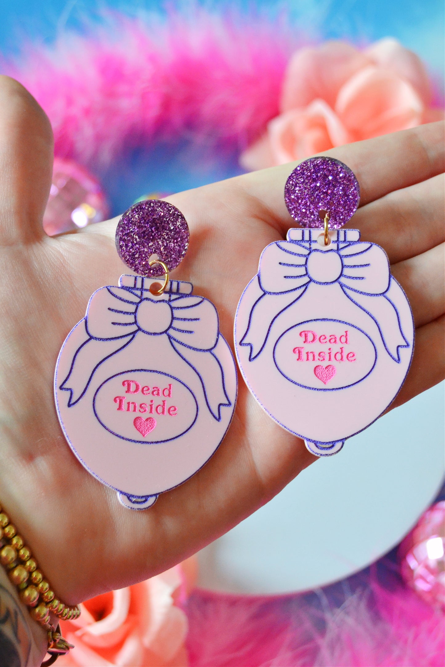 Dead Inside Earrings