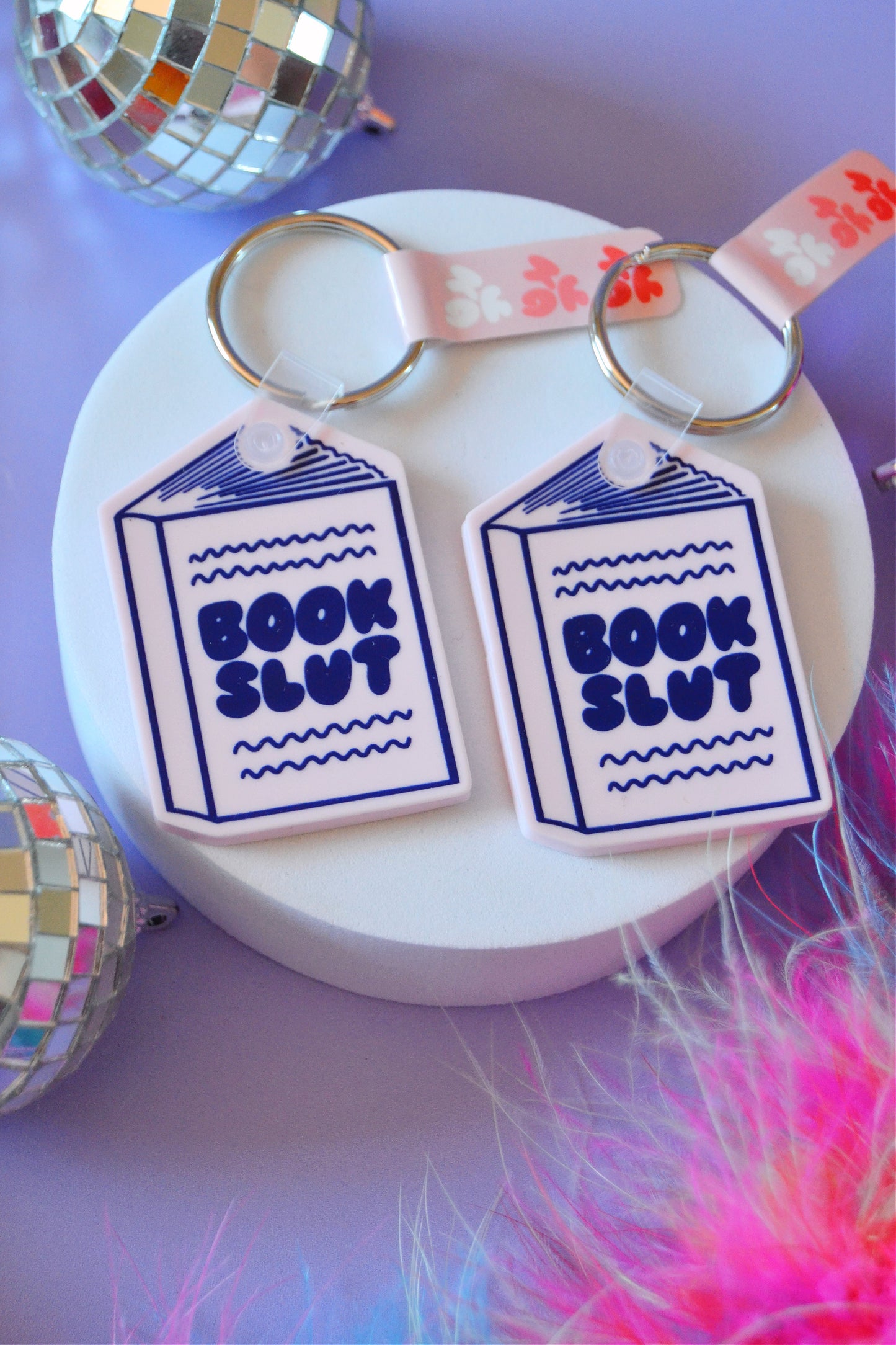 Book Slut Keychain