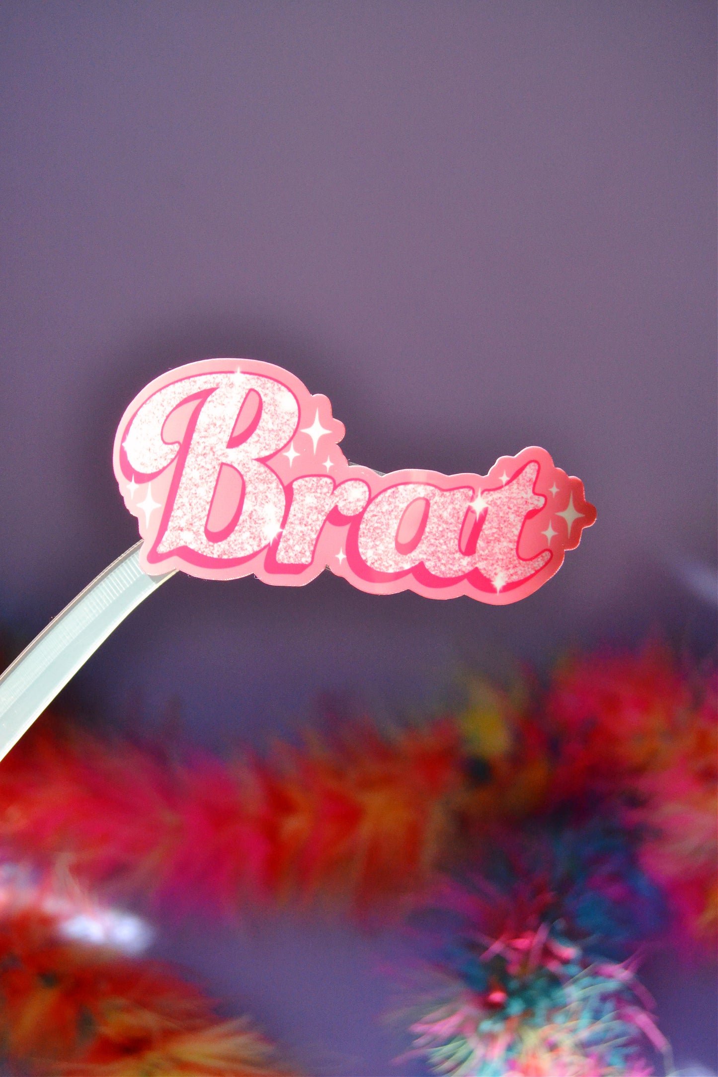 Brat Sparkle Sticker