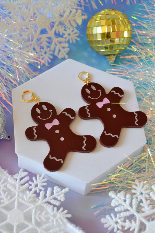 Gingerbread Earrings