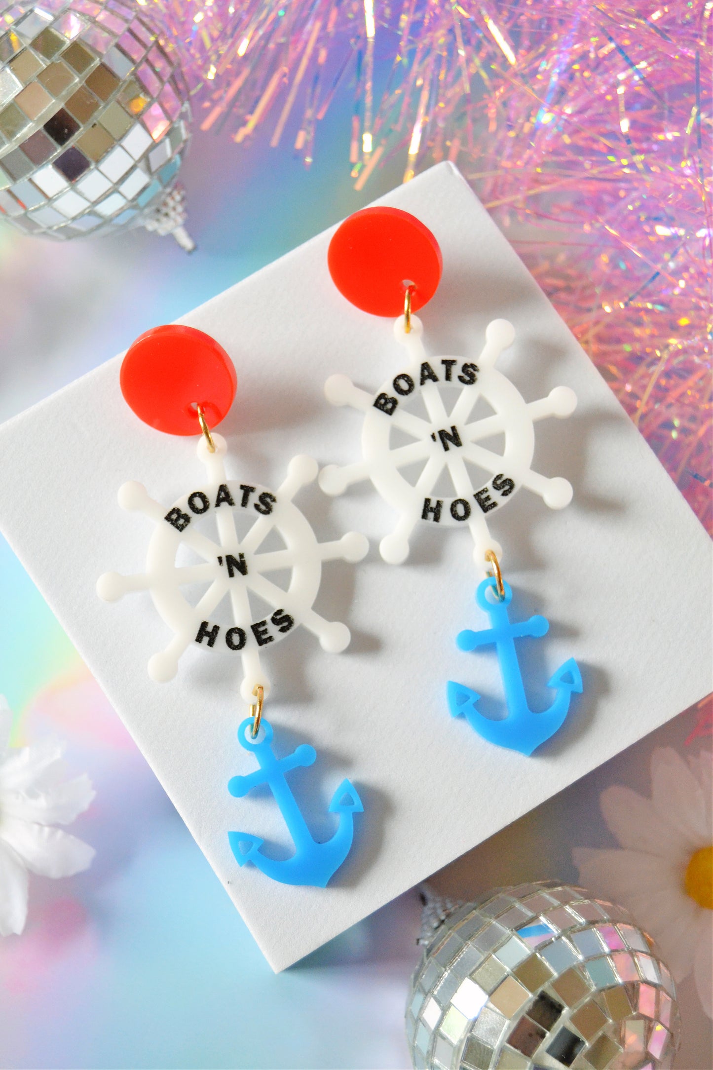 Boats n Hoes Earrings