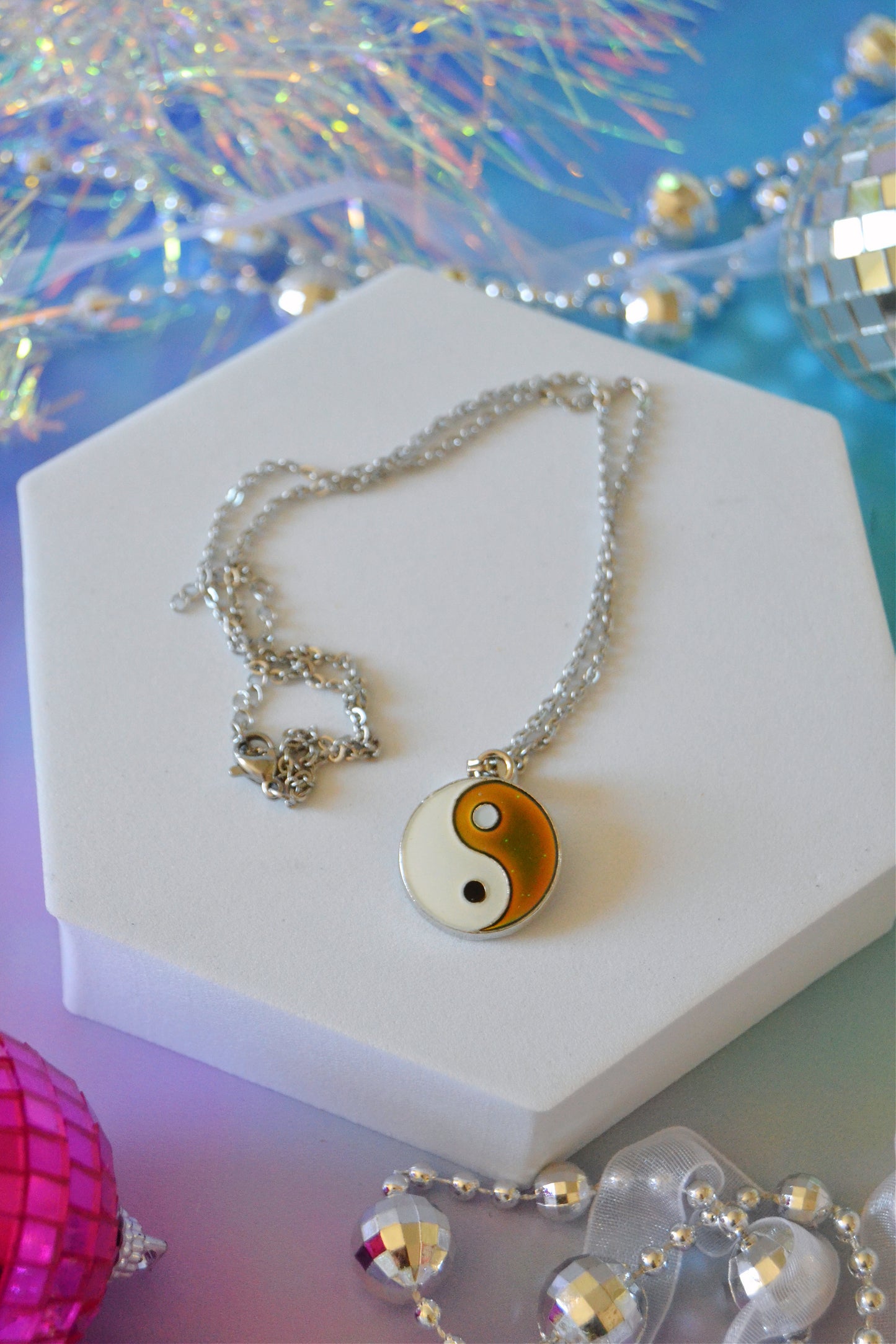 Moody Yin Yang Necklace