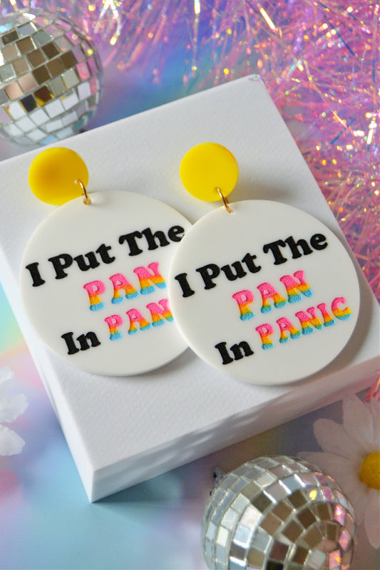 Pan in PANIC Earrings
