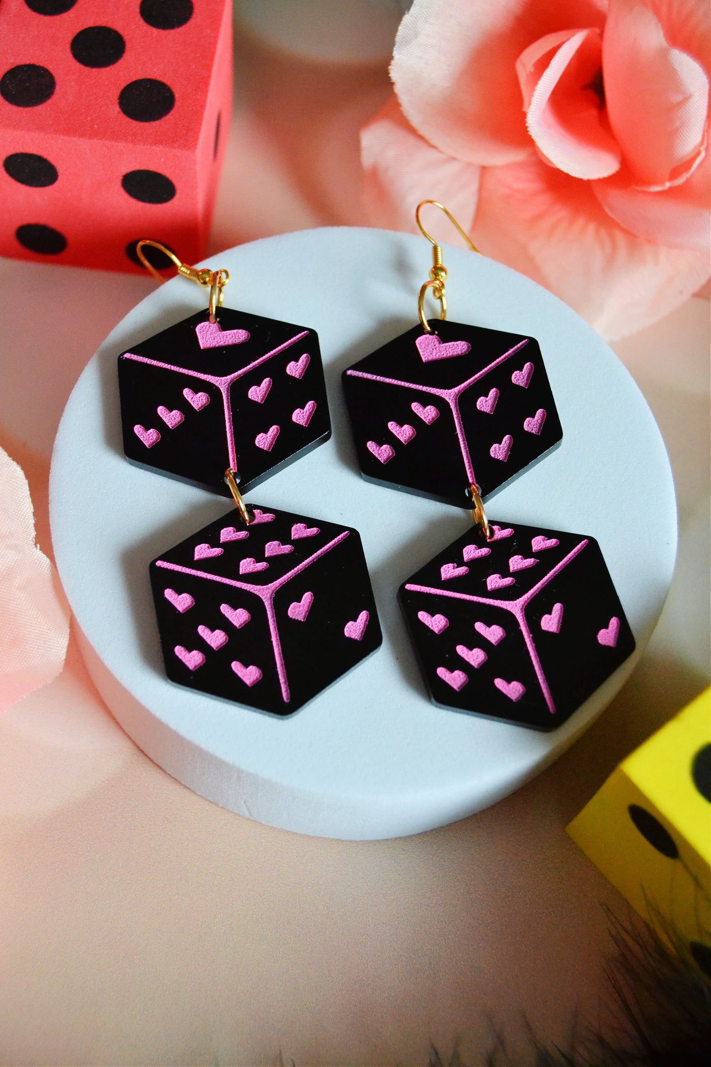 Love Dice Earrings