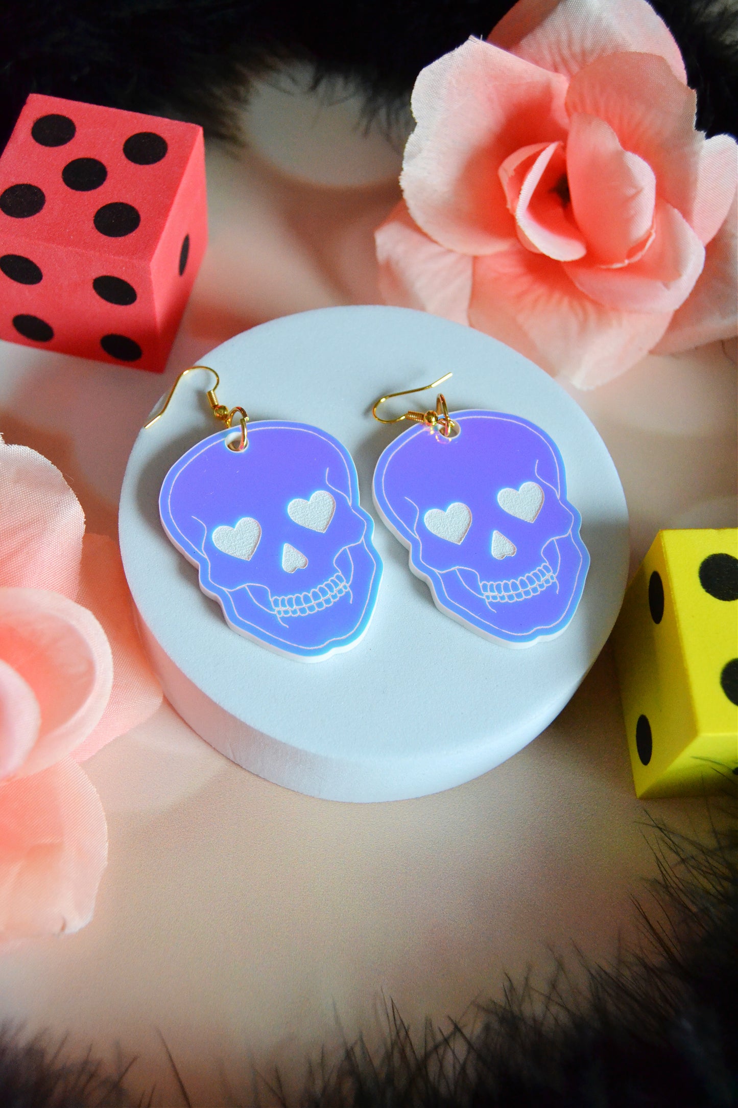 Love Skull Earrings