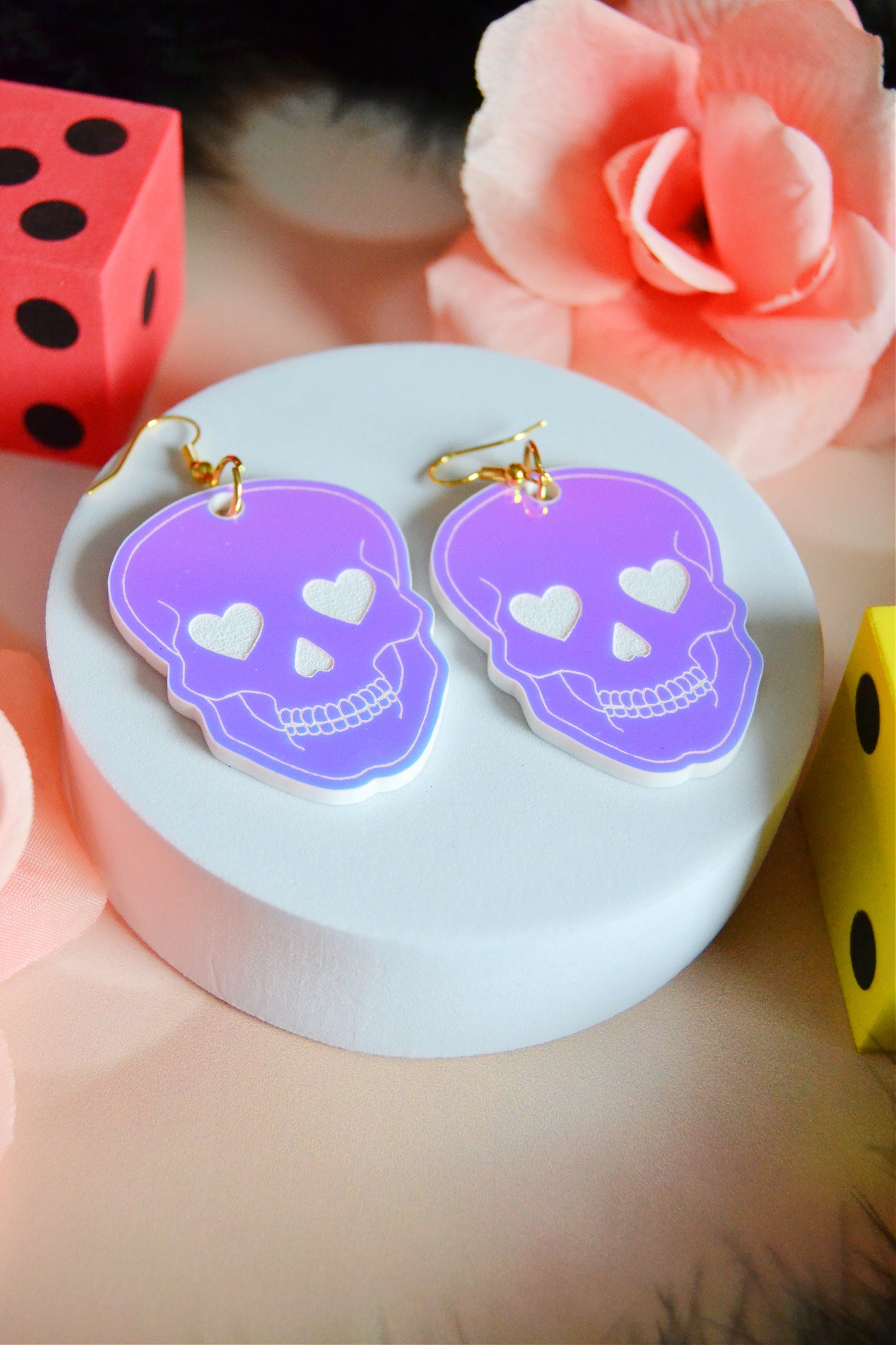 Love Skull Earrings