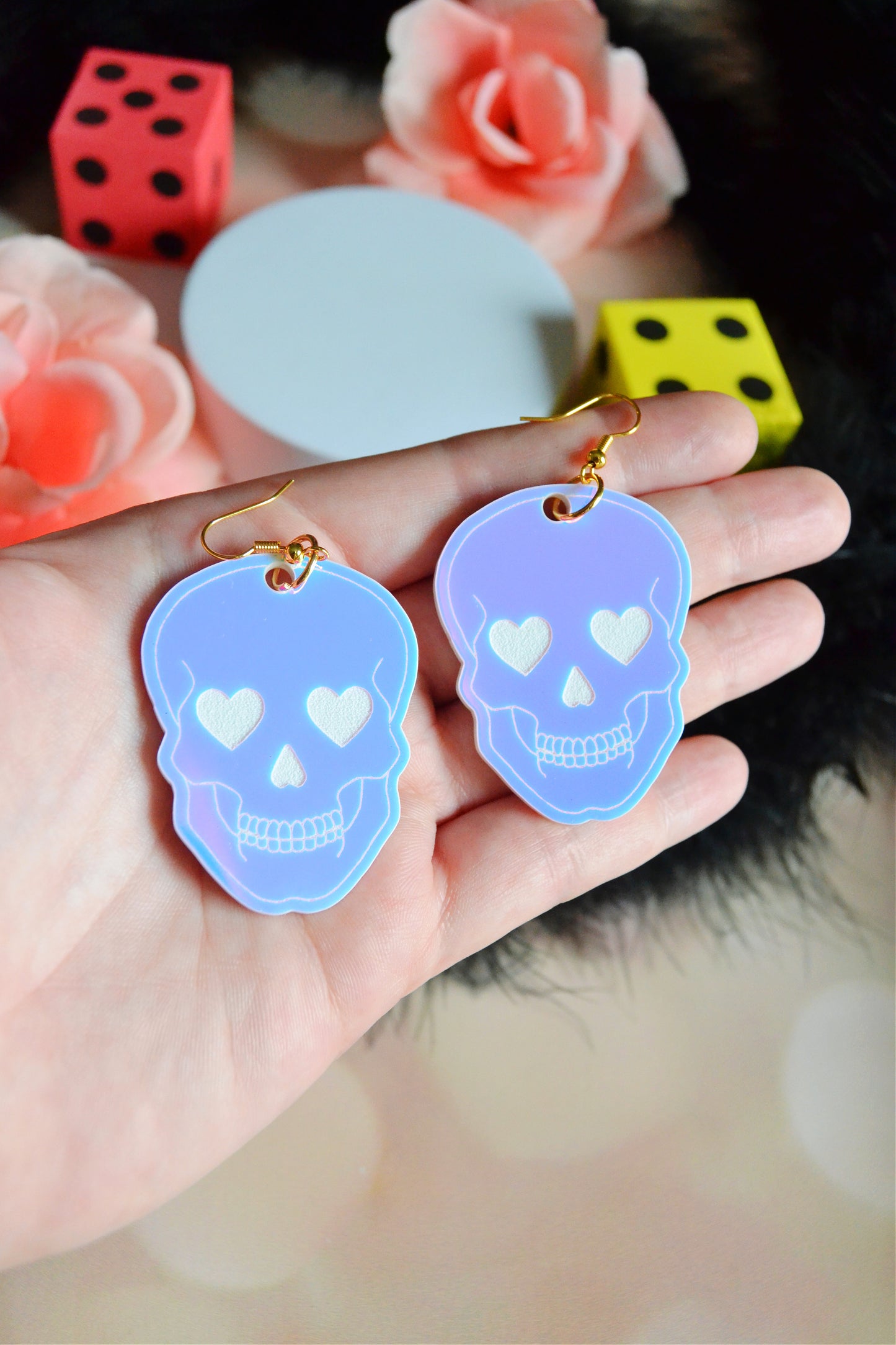 Love Skull Earrings