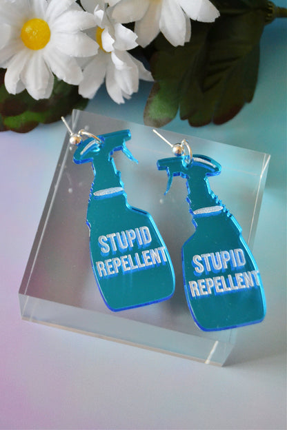 Stupid Repellent Earrings