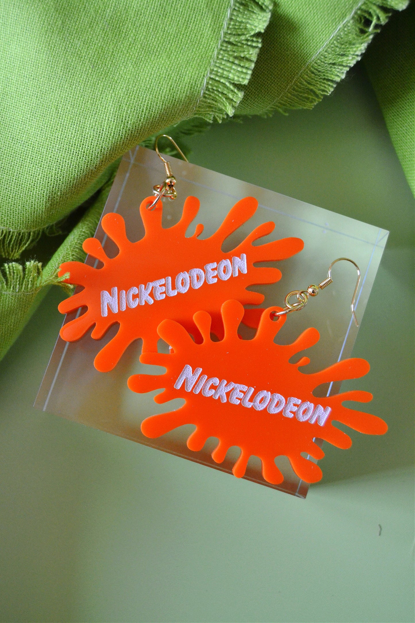 Nick Splat Slime Earrings